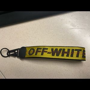 Off-white keychain